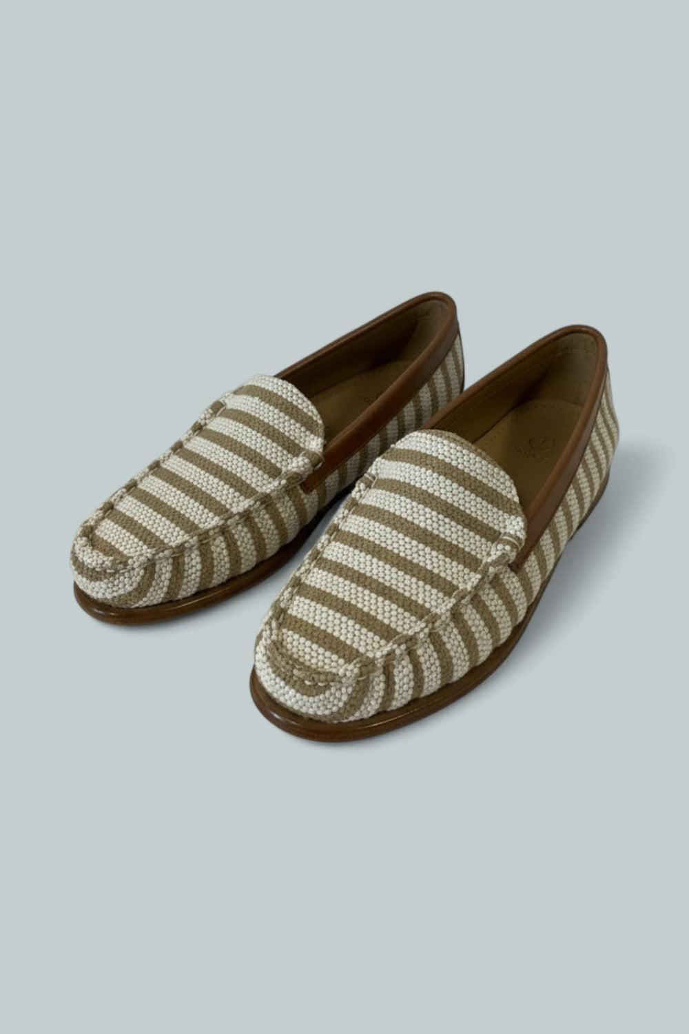 Women’s Whitney Apron Toe Loafers - Tan Multi - Slip-On