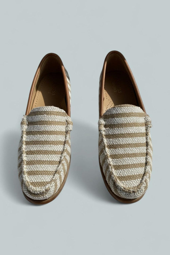 Women’s Whitney Apron Toe Loafers - Tan Multi - Slip-On