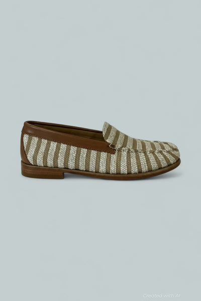 Women’s Whitney Apron Toe Loafers - Tan Multi - Slip-On