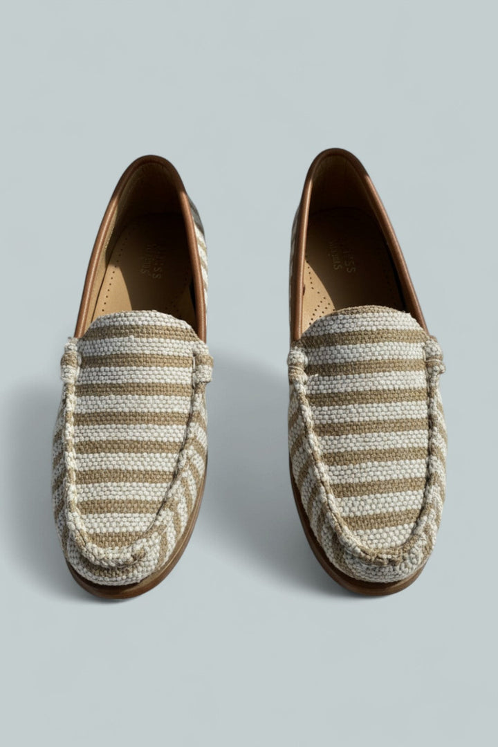 Women’s Whitney Apron Toe Loafers - Tan Multi - Slip-On