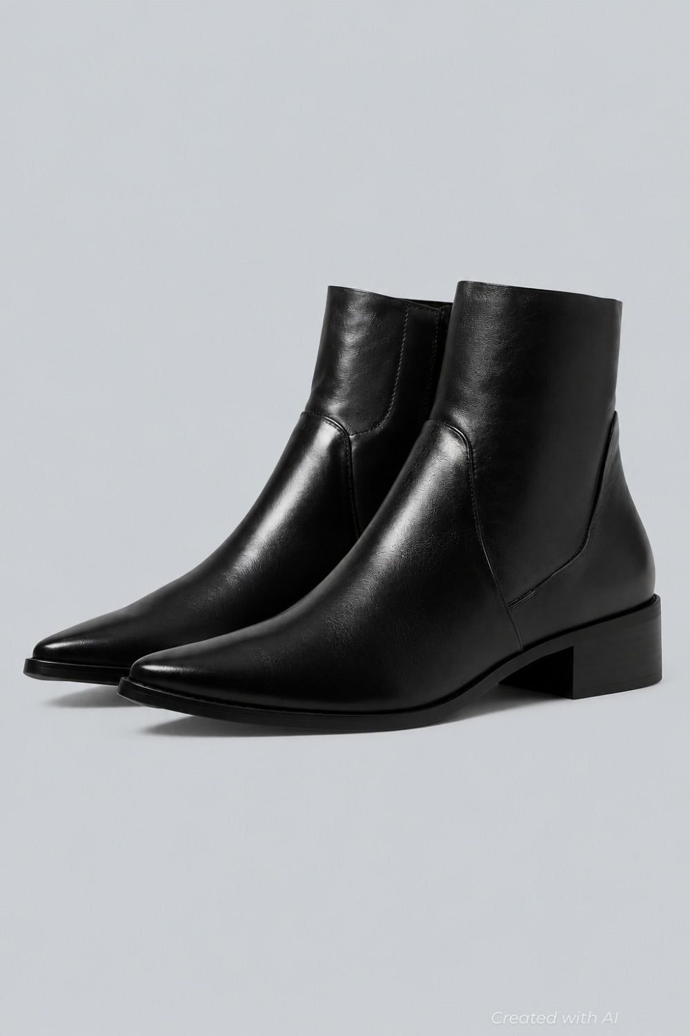 Women’s Willow Boots - Black Leather - 6 - Boots