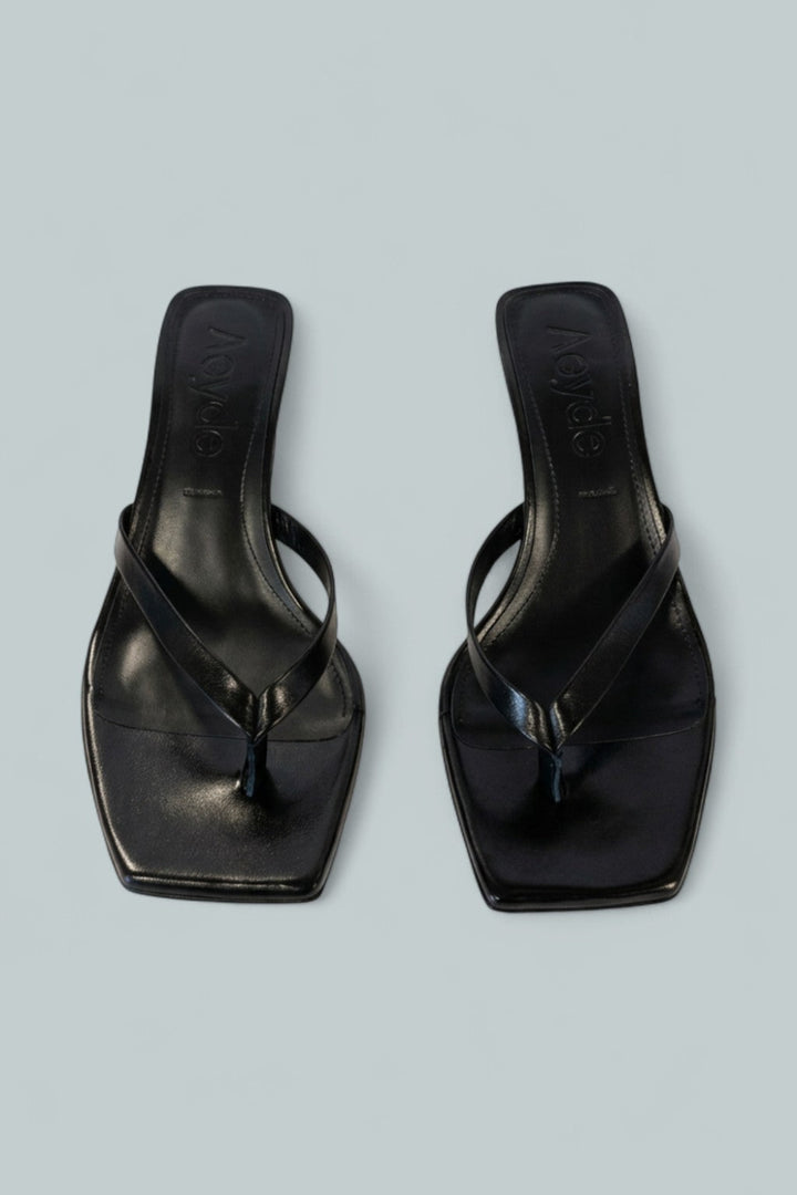 Women’s Wilma Slip On High Heel Sandals - Black - 8.5 US / 38.5 EU - Sandal