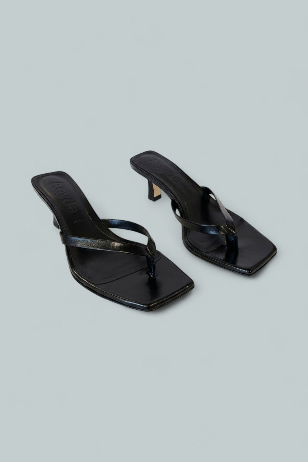 Women’s Wilma Slip On High Heel Sandals - Black - 8.5 US / 38.5 EU - Sandal