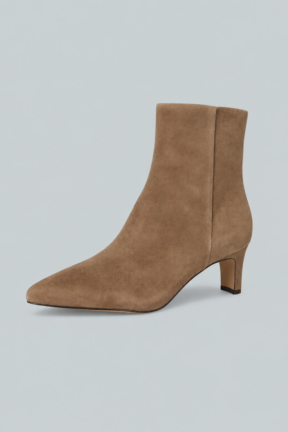 Women’s Winter Pointed Toe Booties - Desert Taupe - 8 - Bootie