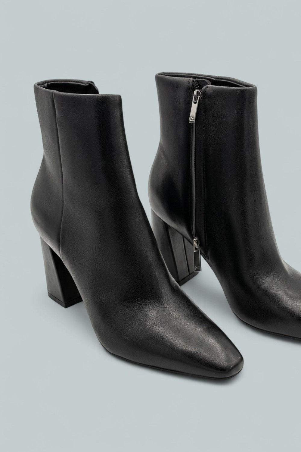 Women’s Yanara Snip Toe Booties - Black Leather - Boots