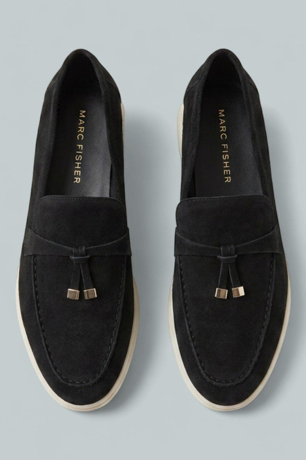Women’s Yanelli Suede Slip On Loafer - Black - 8.5 - Loafers