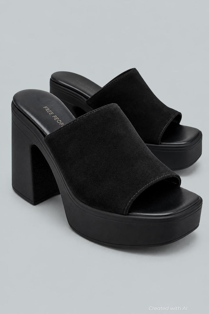 Women’s Zoe Platform Sandals - Black Tide - 9 US / 39 EU - Sandal