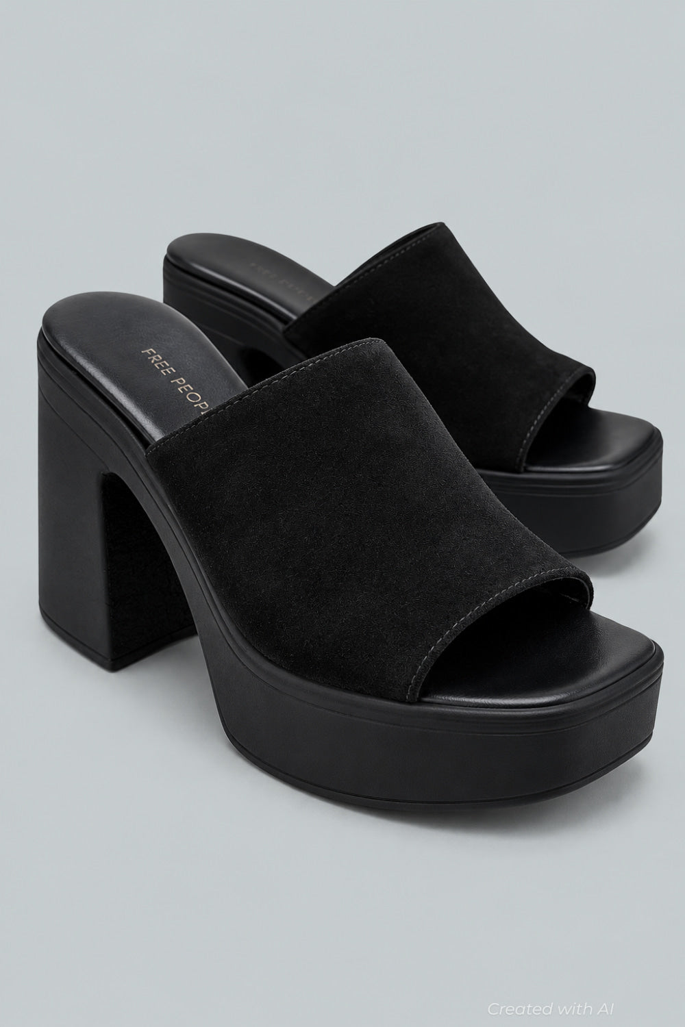 Women’s Zoe Platform Sandals - Black Tide - 9 US / 39 EU - Sandal