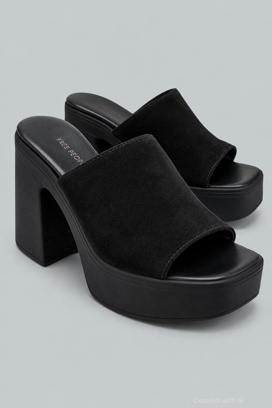 Women’s Zoe Platform Sandals - Black Tide - 9 US / 39 EU - Sandal