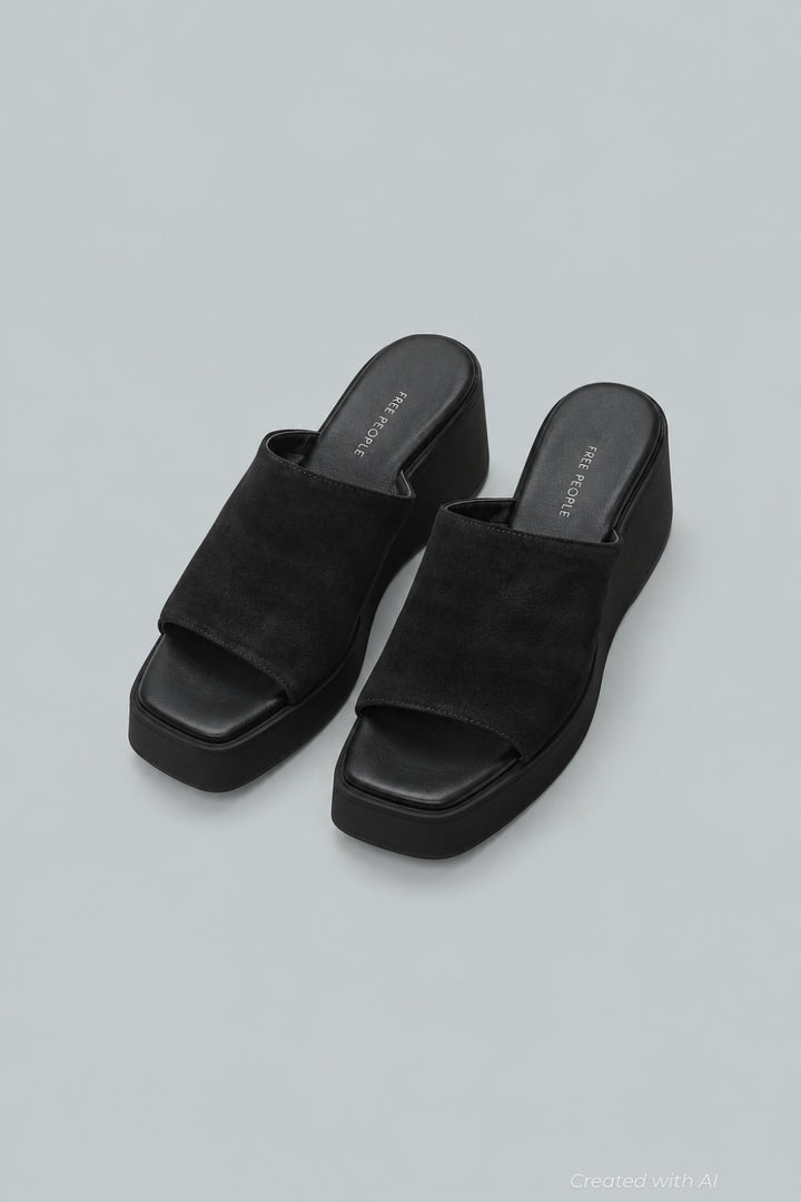 Women’s Zoe Platform Sandals - Black Tide - 9 US / 39 EU - Sandal
