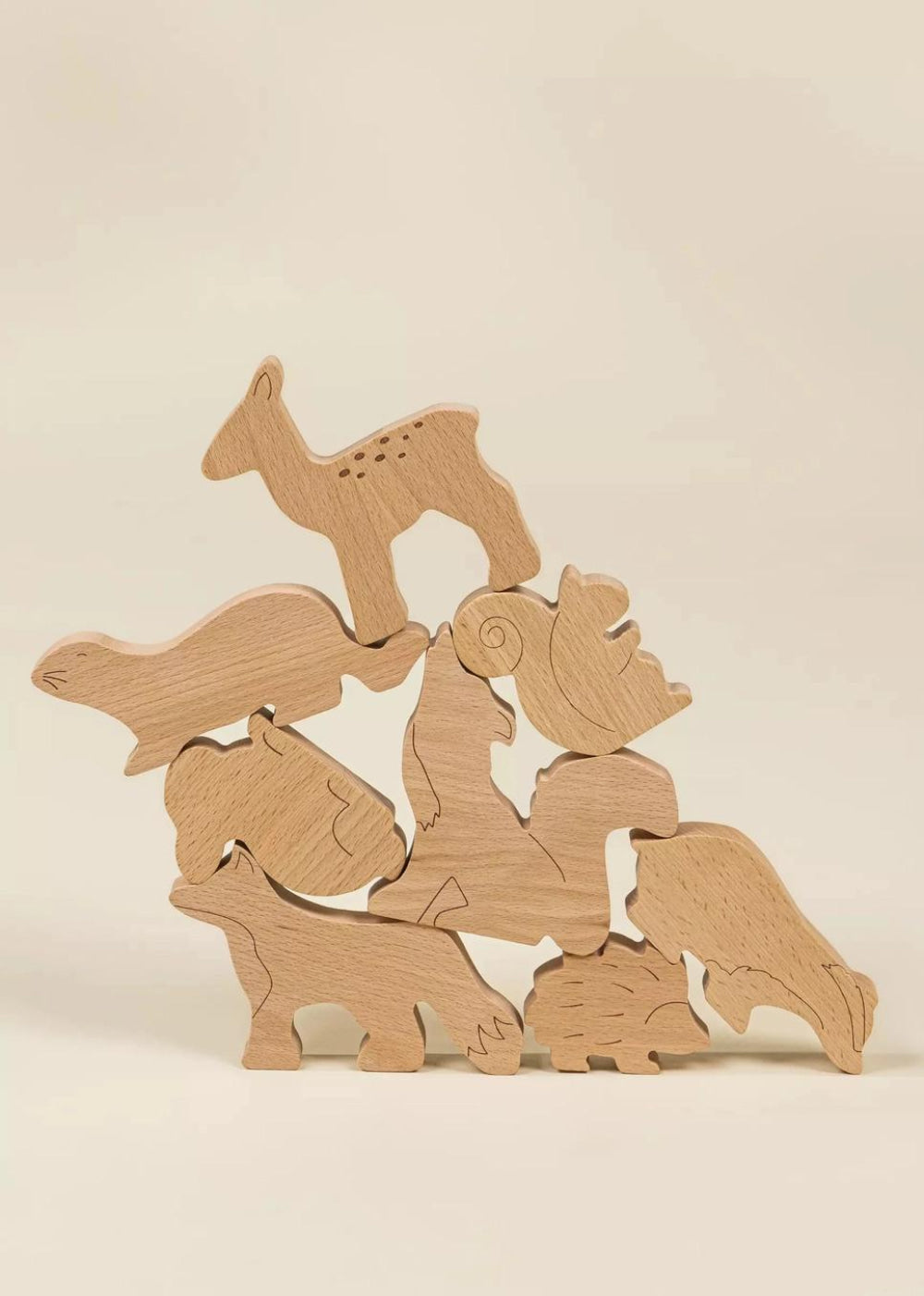 Wooden Balance Puzzle - Forest - One Size - Puzzle - Kids