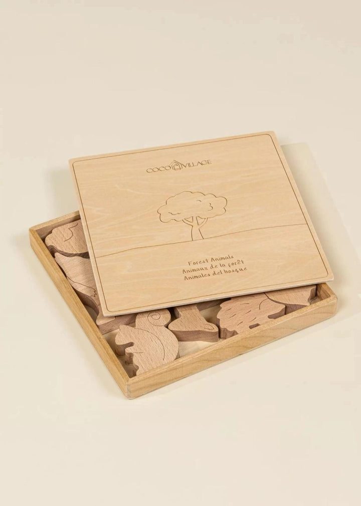 Wooden Balance Puzzle - Forest - One Size - Puzzle - Kids