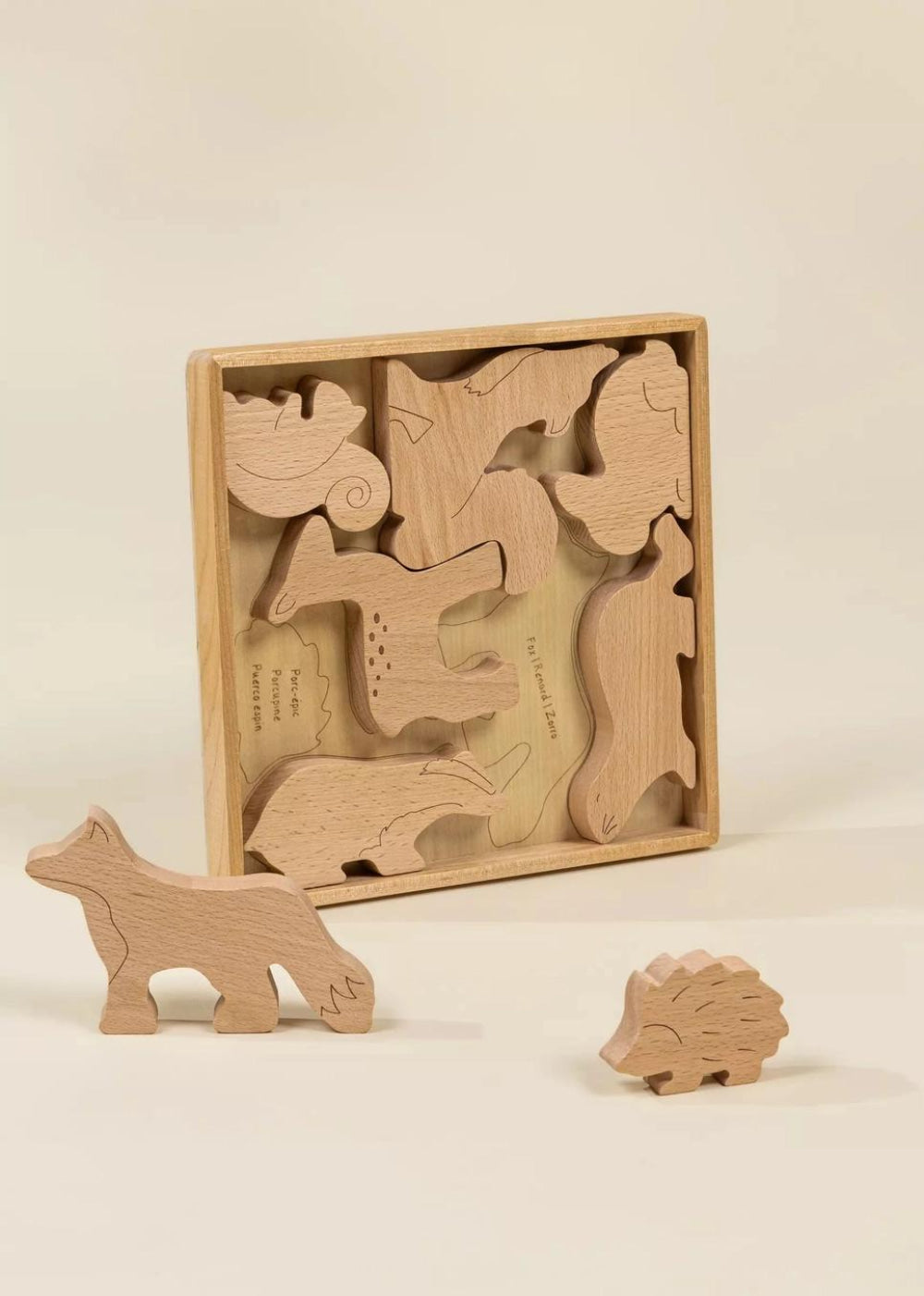 Wooden Balance Puzzle - Forest - One Size - Puzzle - Kids