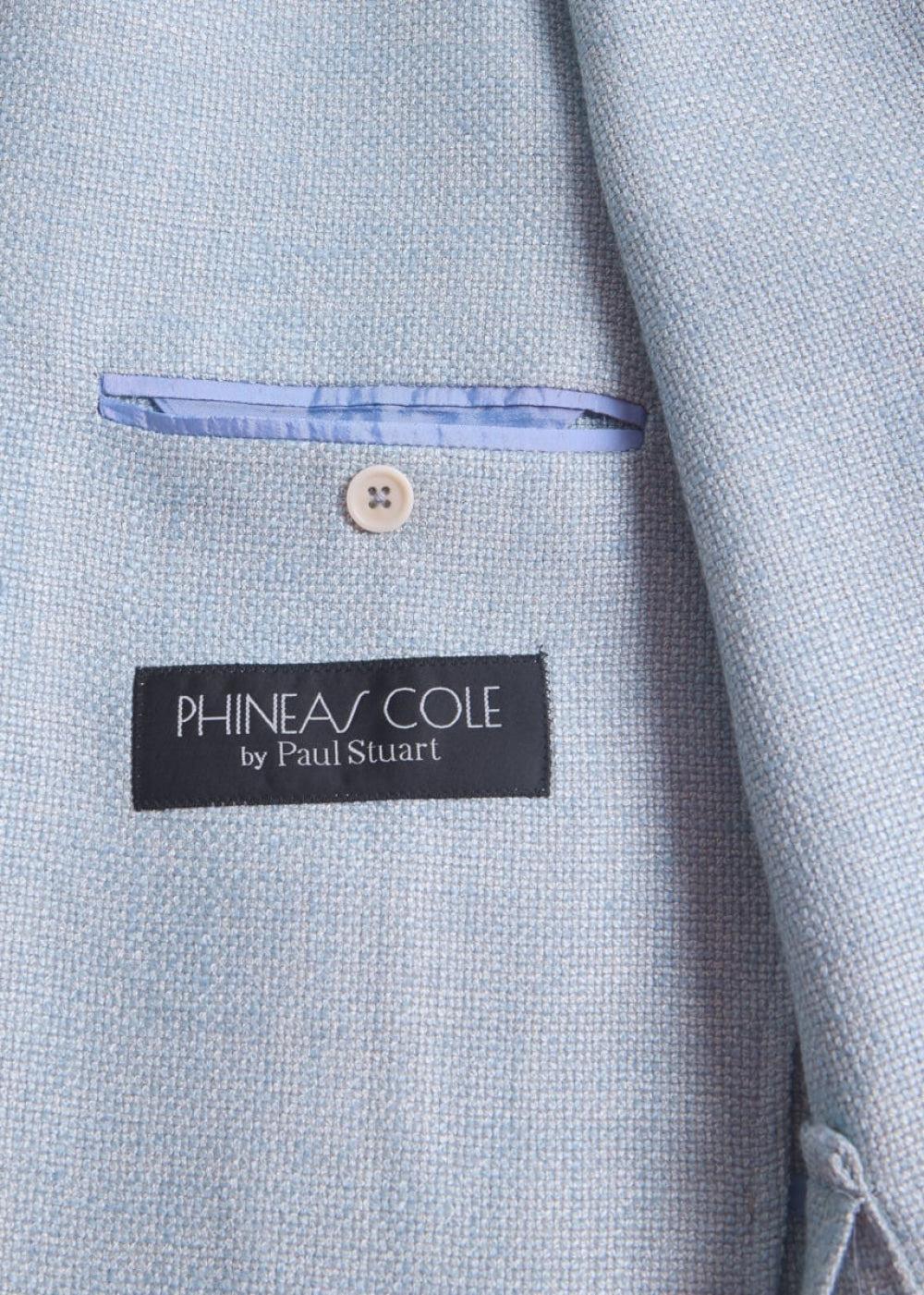 Wool Basketweave Soft Jacket - Seafoam - Blazer