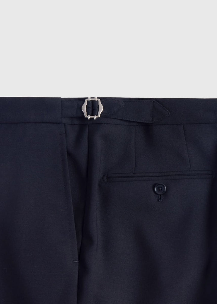 Wool Double Breasted Shawl Collar Tuxedo - Black - Tuxedo
