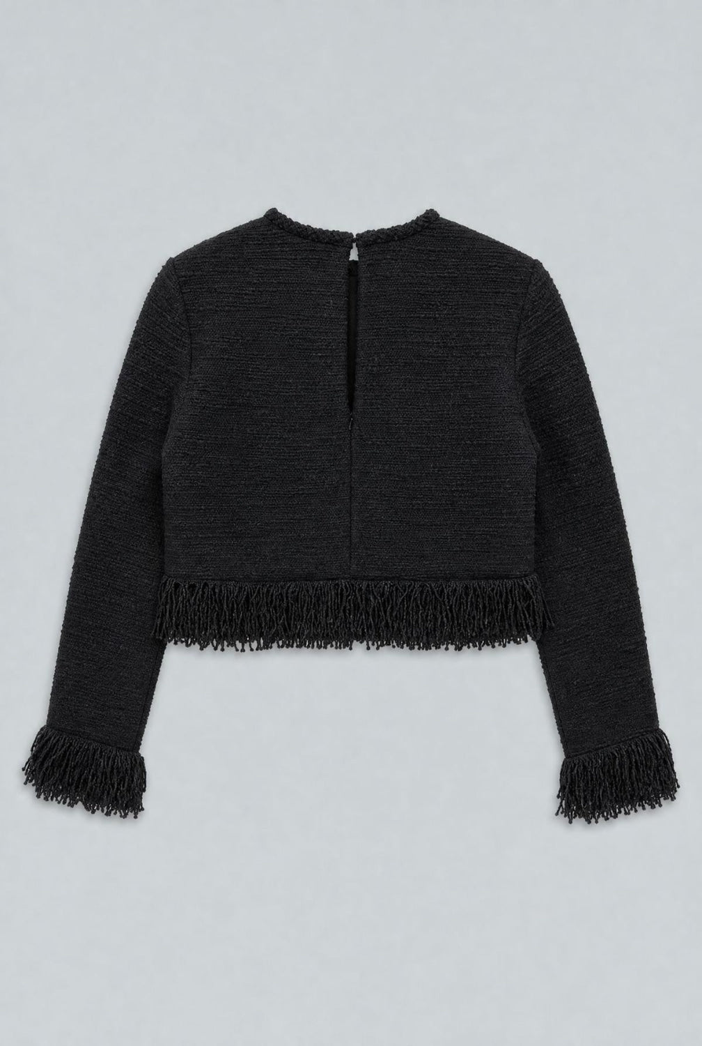 Wool Lila Top - Black - M - Sweater