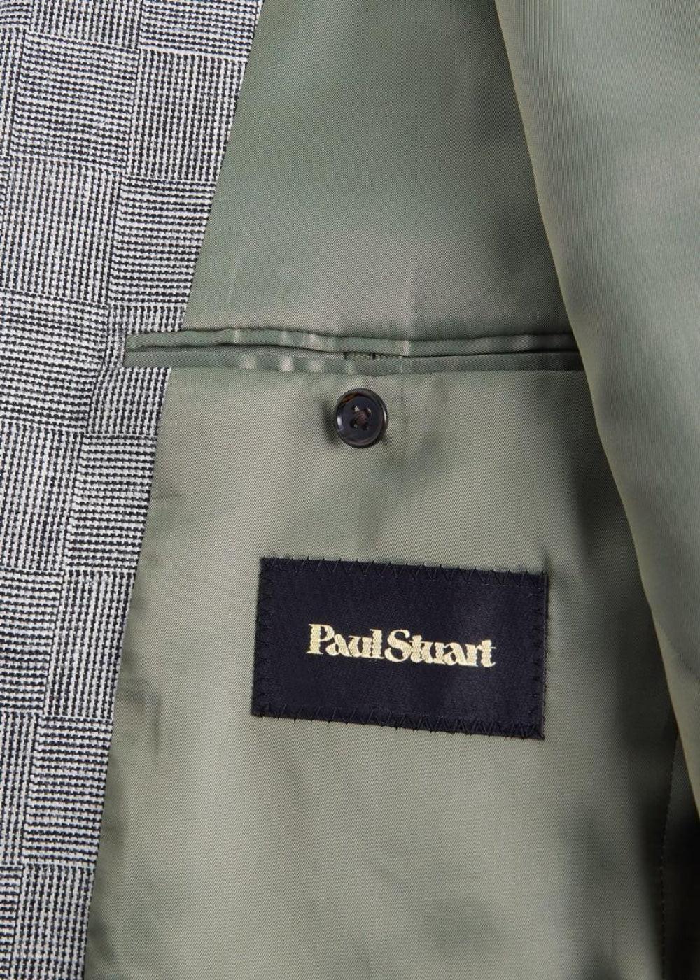 Wool Parquet Jacket - Grey - Blazer