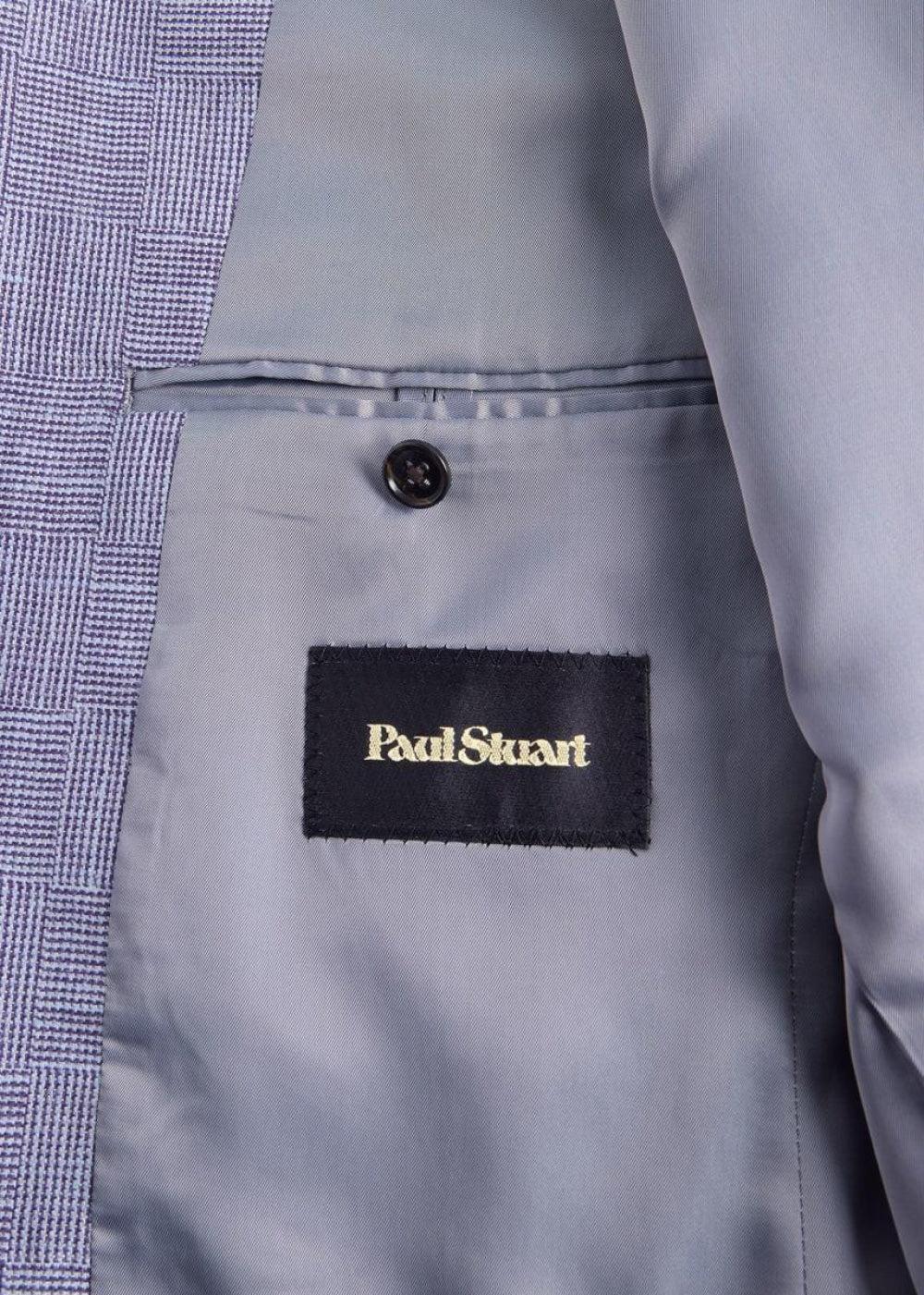 Wool Parquet Jacket - Plum - Blazer