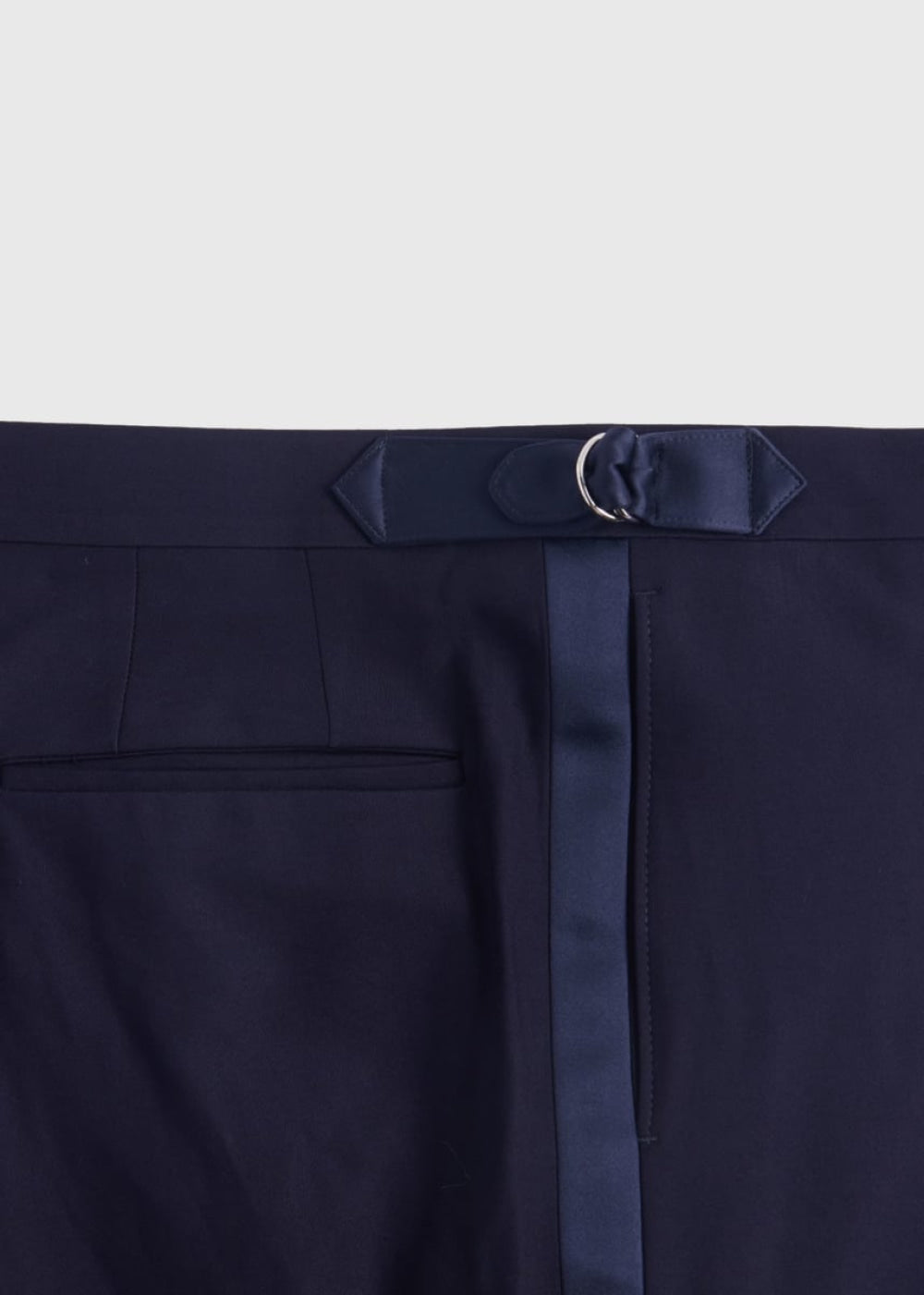 Wool Shawl Collar Tuxedo - Navy - 48 - Tuxedo