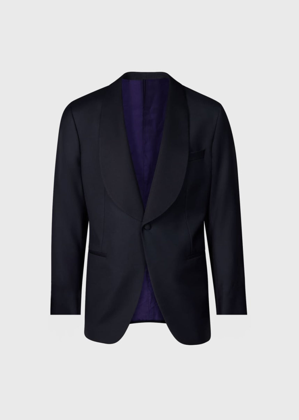 Wool Shawl Lapel Tuxedo - Black - 48 - Tuxedo