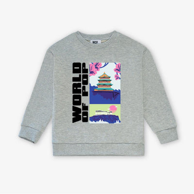 WORLD TOUR CHILDREN printed sweatshirt - Crewneck Sweatshirt