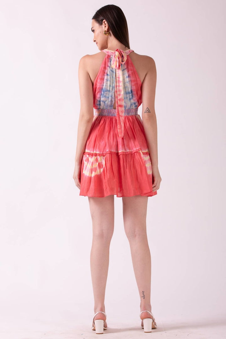 Mariposa Mini Dress - Coral
