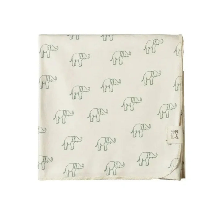 Wrap - Elephant Print - OS - Blanket
