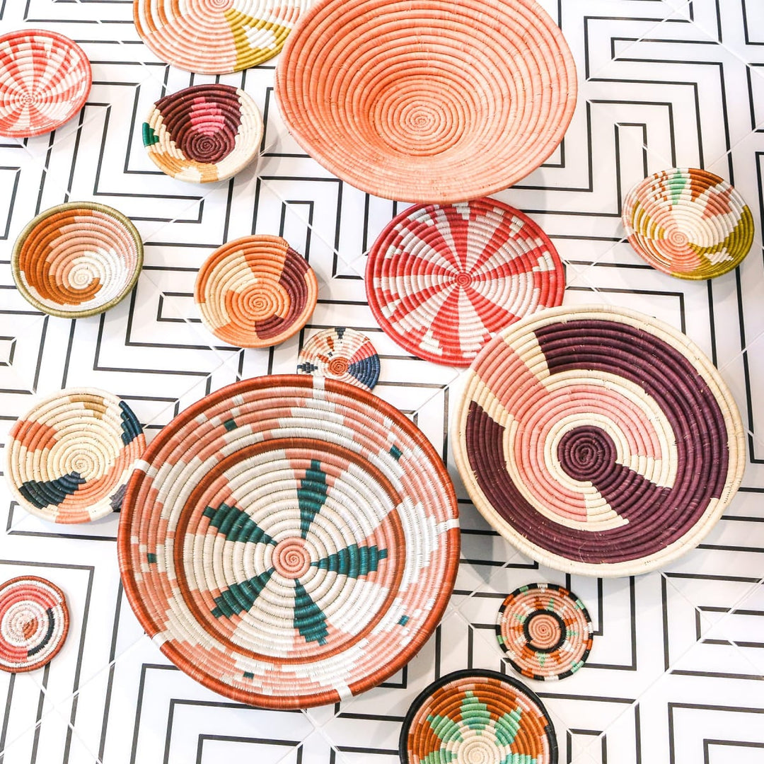 Woven Bowl - 6" Vivid Sukari