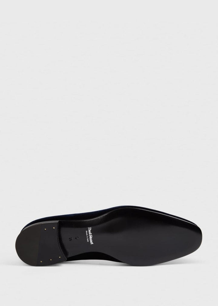 Heron Formal Slip-On - Blue velvet