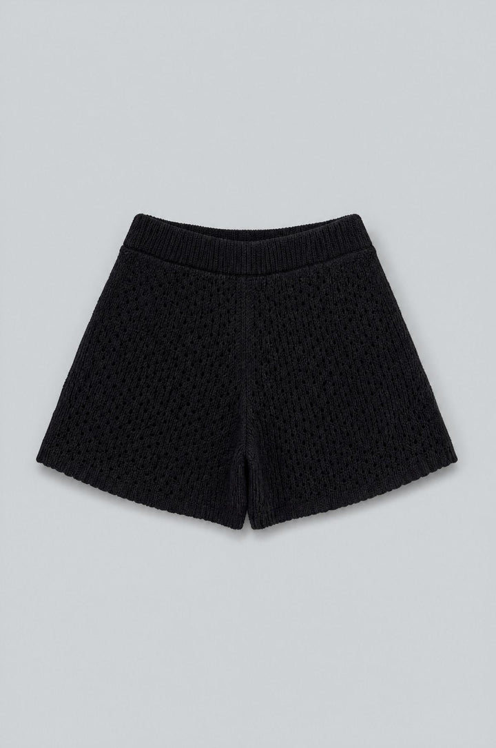 Sweater Shorts - Black