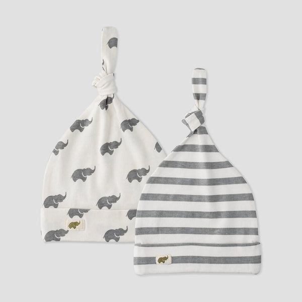 2 Pack Hat Bundle - Grey Elephant