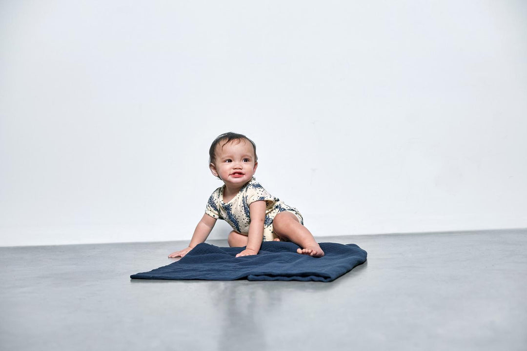 Baby Terry Romper - Cream