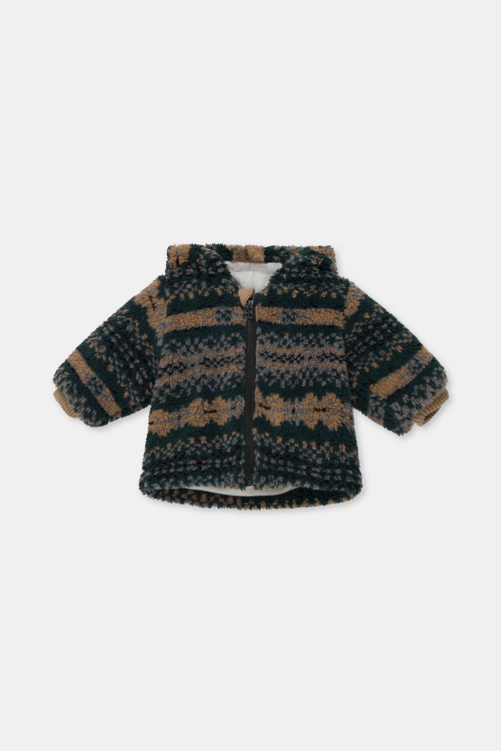 Ethnic sherpa baby jacket - Unique
