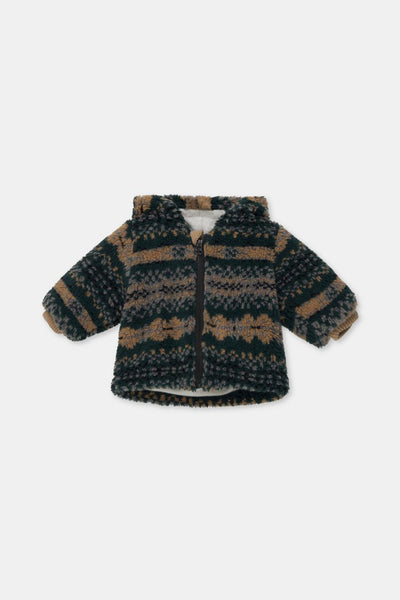 Ethnic sherpa baby jacket - Unique