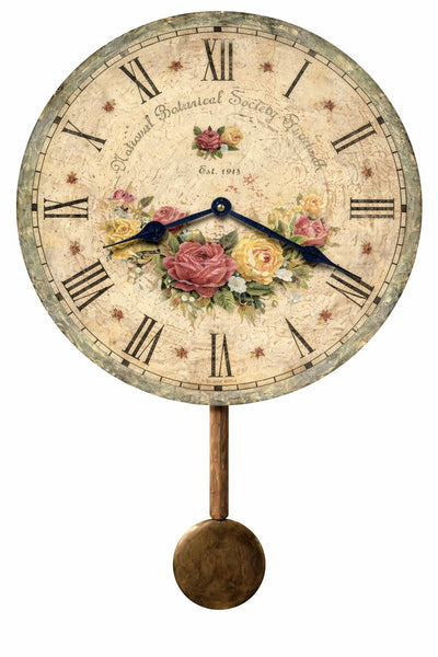 Savannah Botanical Society Vi Wall Clock - FINAL SALE