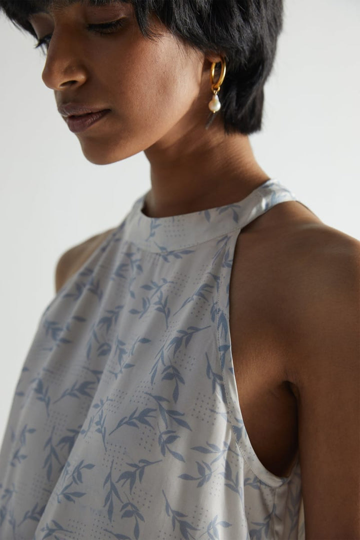 Sundazed And Sultry Dress - Blue Orchard