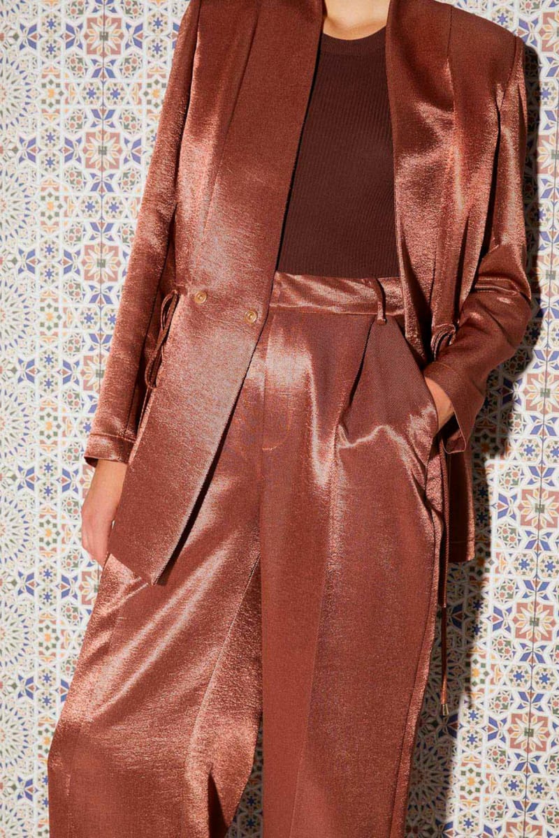 Double-Breasted Jacket - Copper