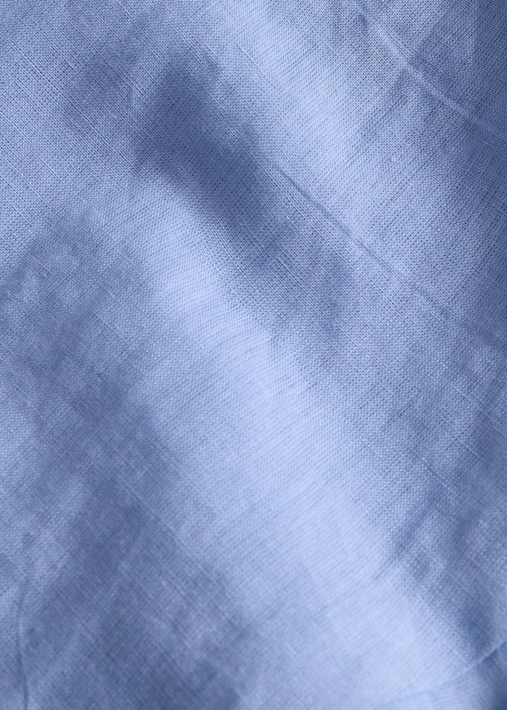 Linen Suit Jacket - Powder Blue