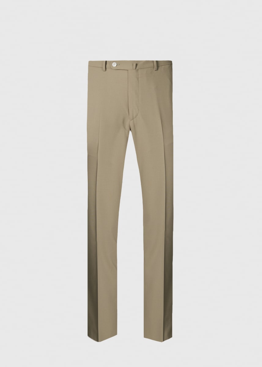 All Year Wool Dress Trouser - Taupe
