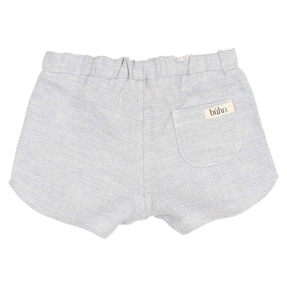 Twill Linen Short - Jeans