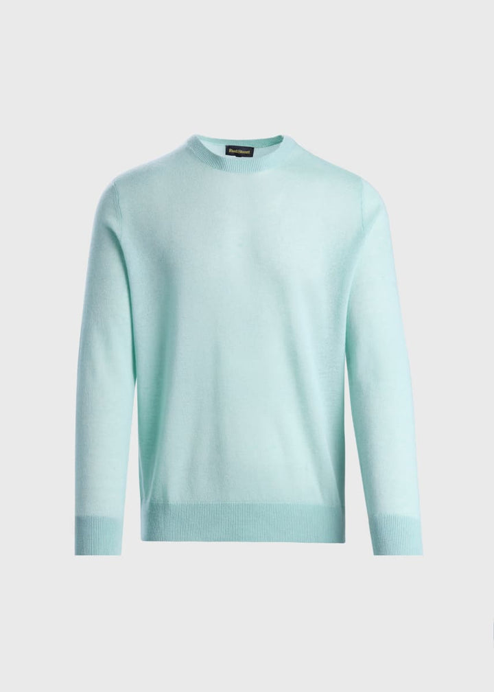 Silk Cashmere Crewneck - Mint