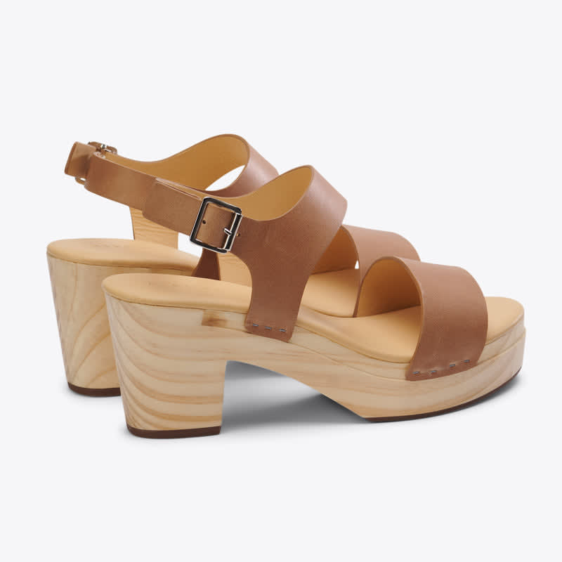 All-Day Open Toe Clog - Almond