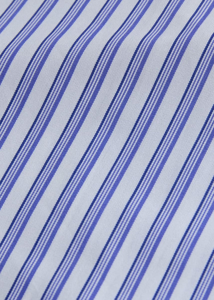 Deco Stripe Dress Shirt - Blue - Dress Shirt