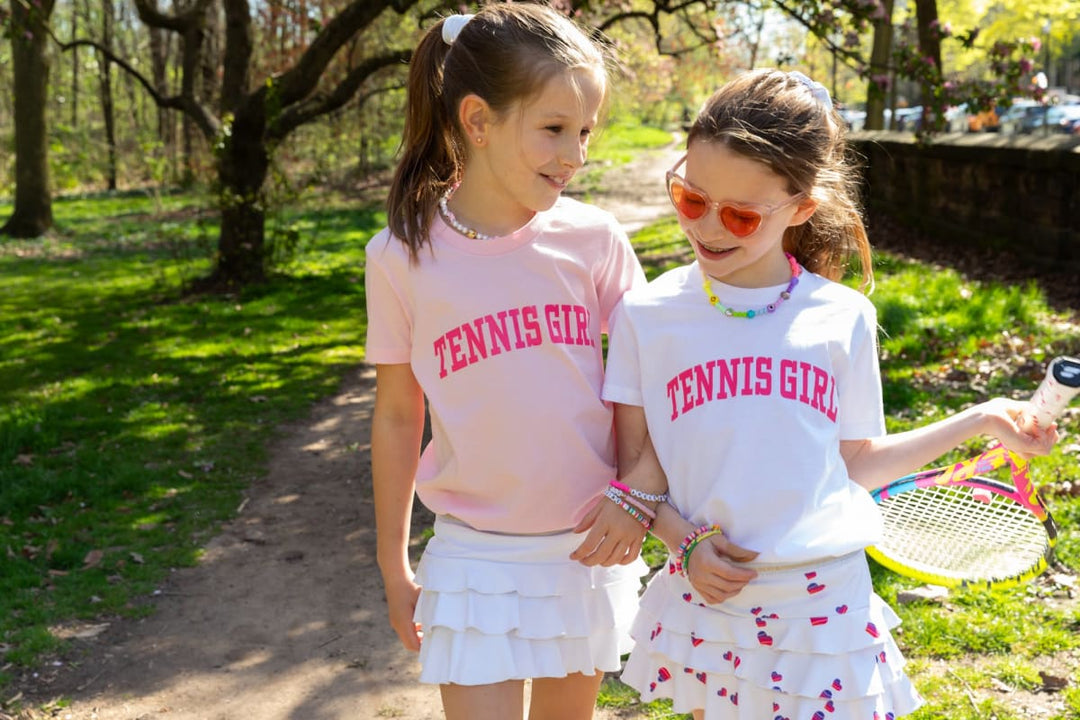 Tennis Girl Tee - Pink