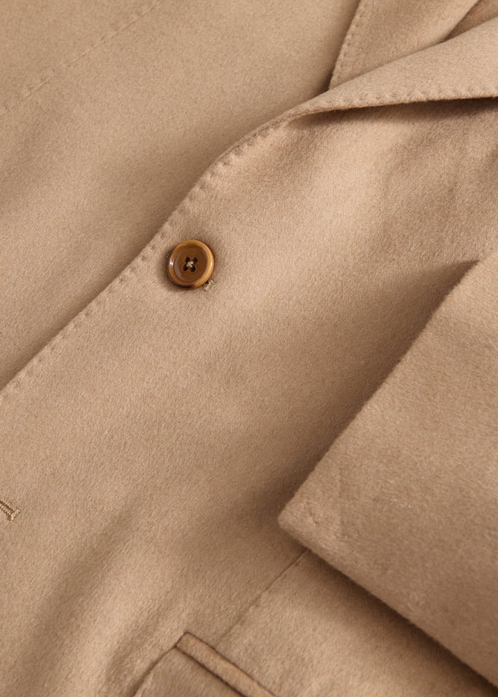 Baby Camel Hair Jacket - Camel