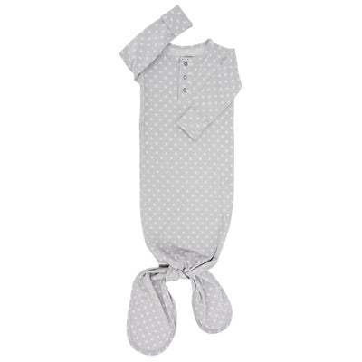 Knotted Gown - Stars Grey