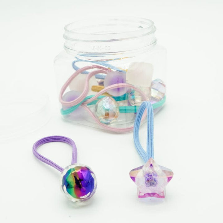 Hair Elastic 10Pc Box Set - Frost