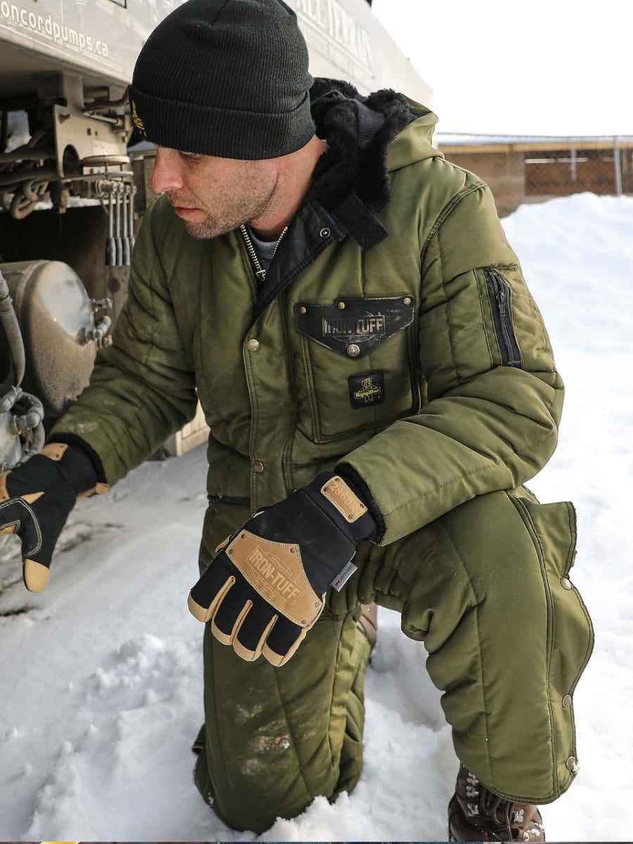 Iron-Tuff® Coveralls with Hood - Sage