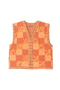 Children's Patchwork Apricot Vest