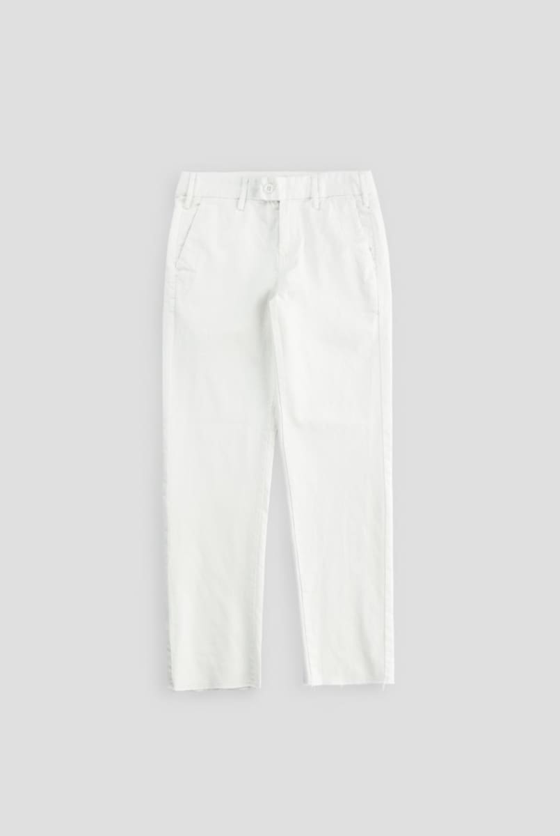 Dock Fray Pant - White